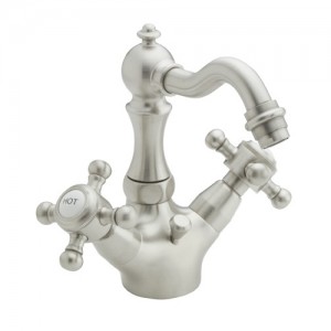 California Faucets - Santa Barbara Single Hole Low Lavatory Faucet with Swivel Spout