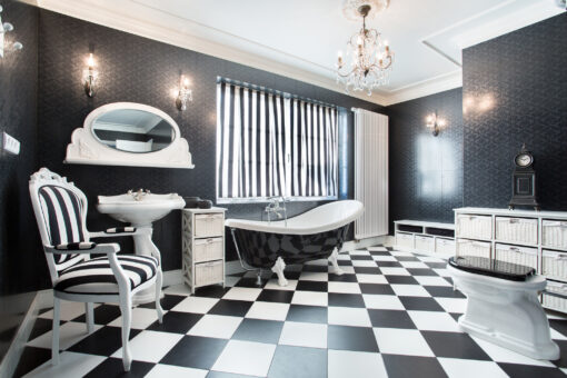 Get Tips for Remodeling Your Bathroom with a Black and White Design